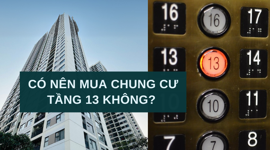 Có nên mua chung cư tầng 13 không? Góc nhìn từ tâm linh đến phong thủy và khoa học
